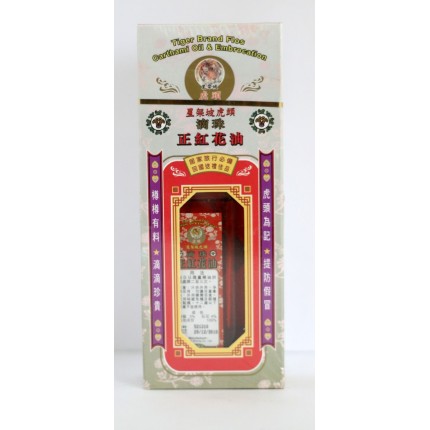 星加坡虎頭滴珠正紅花油 50ml
